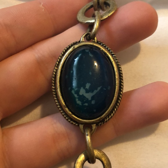 Opal gem necklace (long) - Picture 3 of 3